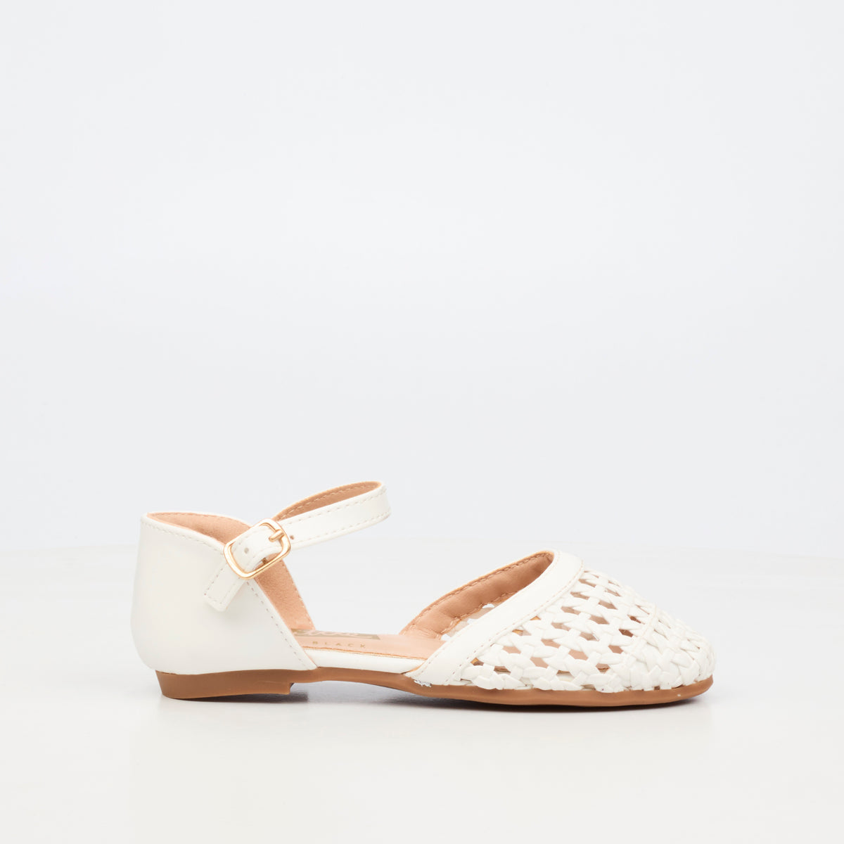 Little Miss Black Lovely 2 Pump - White