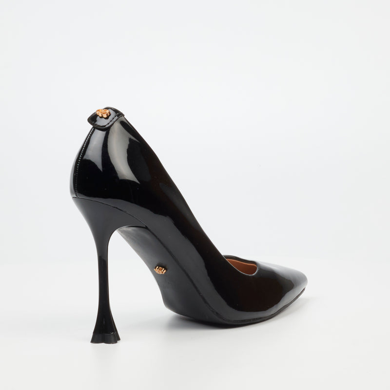 Miss Black Lover 1 Court - Black footwear Miss Black