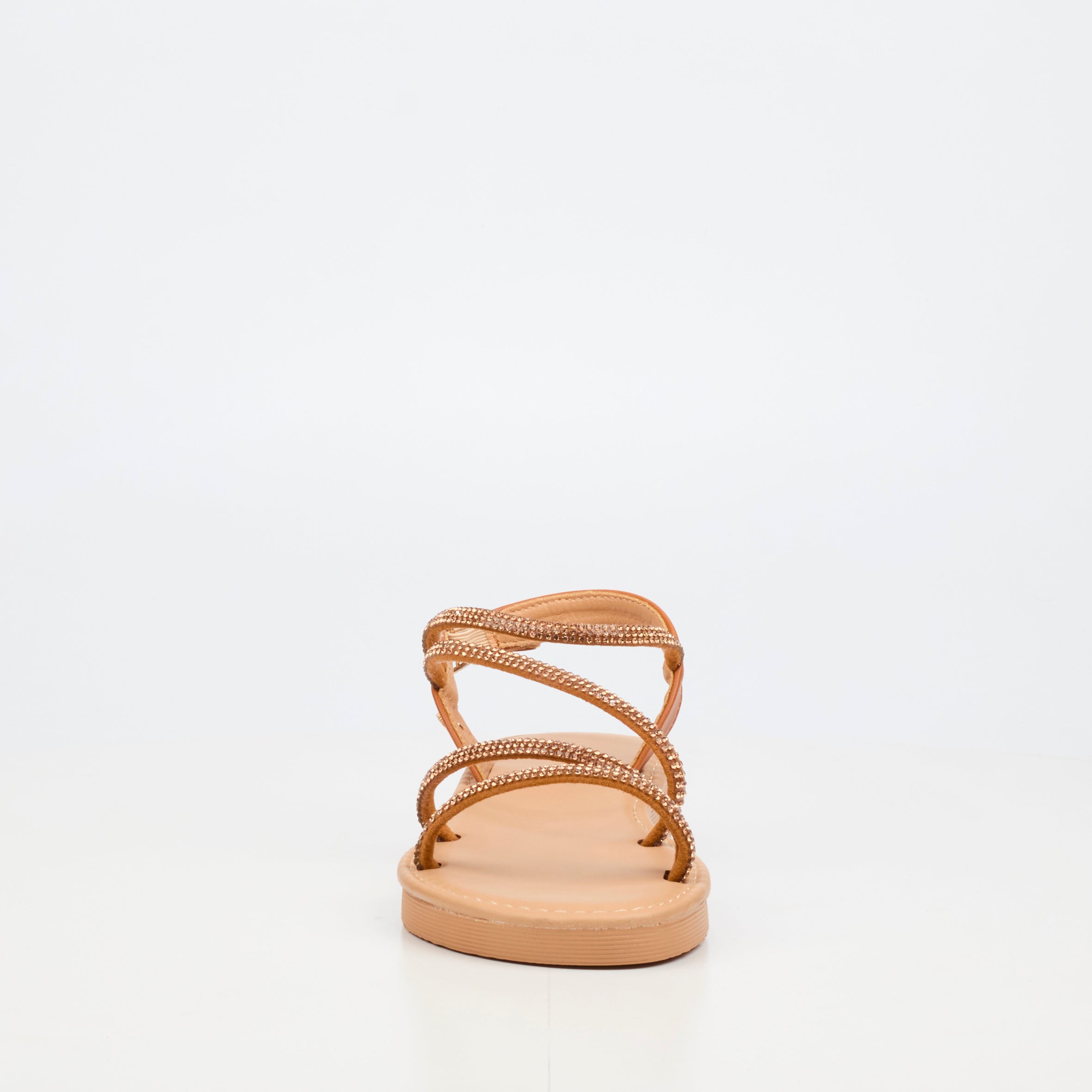 Flutterby Luna 1 Wedge - Tan (Youth)