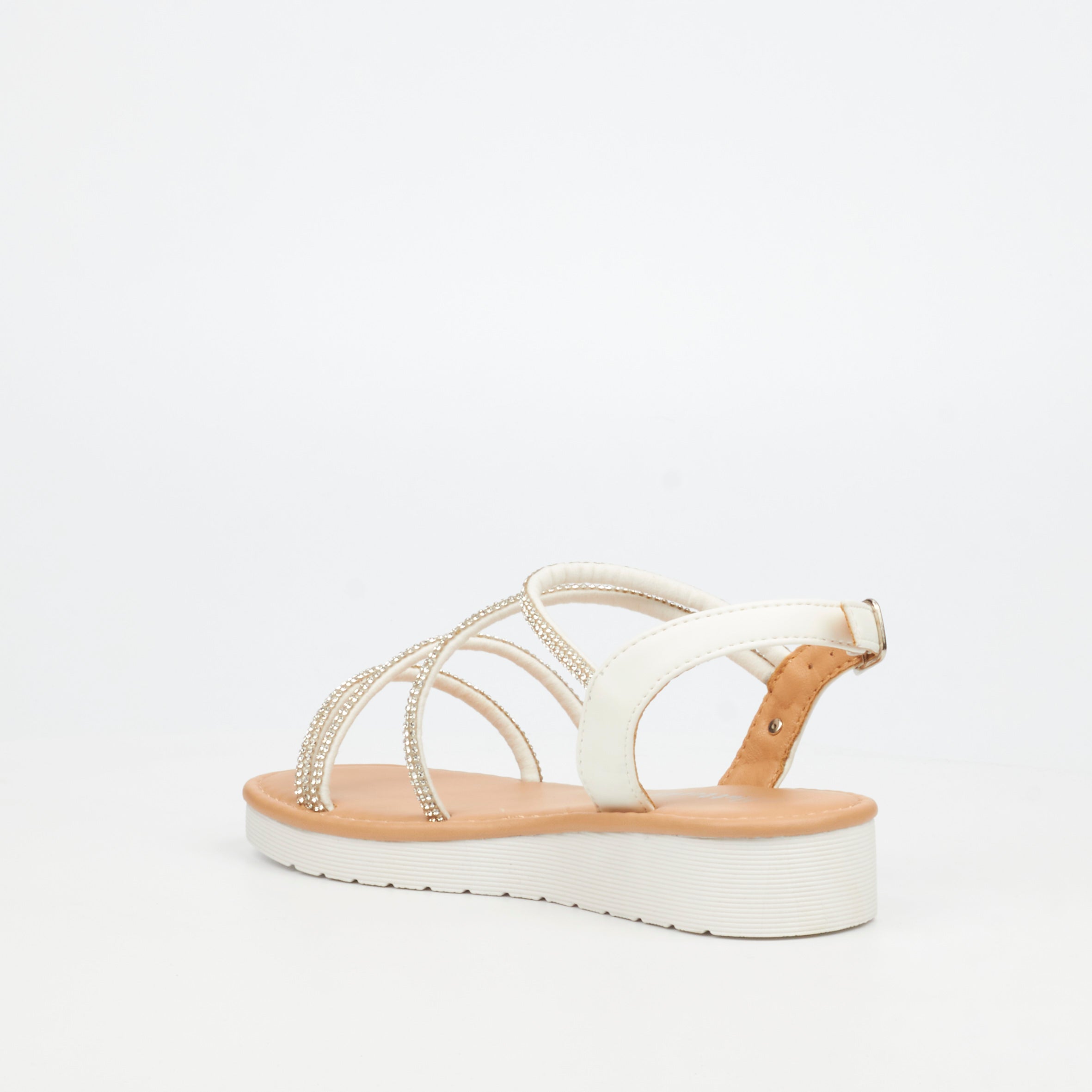 Flutterby Luna 1 Wedge - White (Youth)
