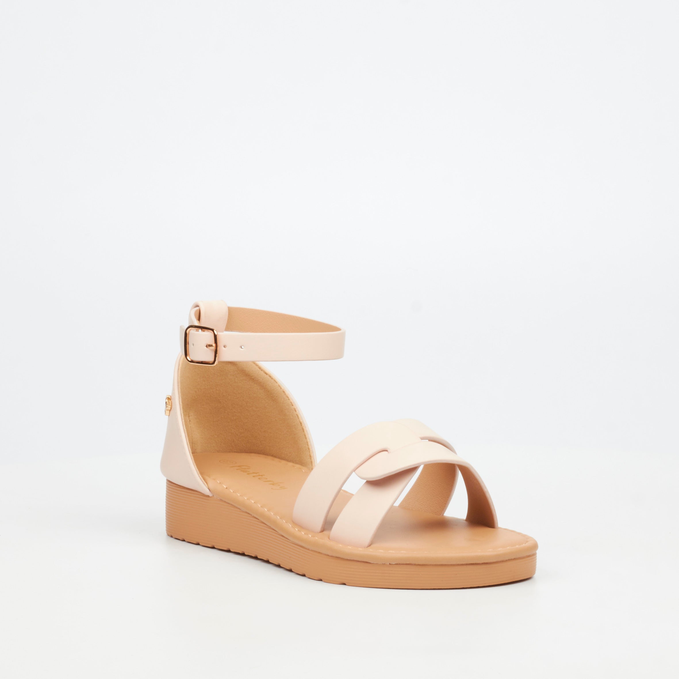 Flutterby Luna 2 Wedge - Pink (Youth)