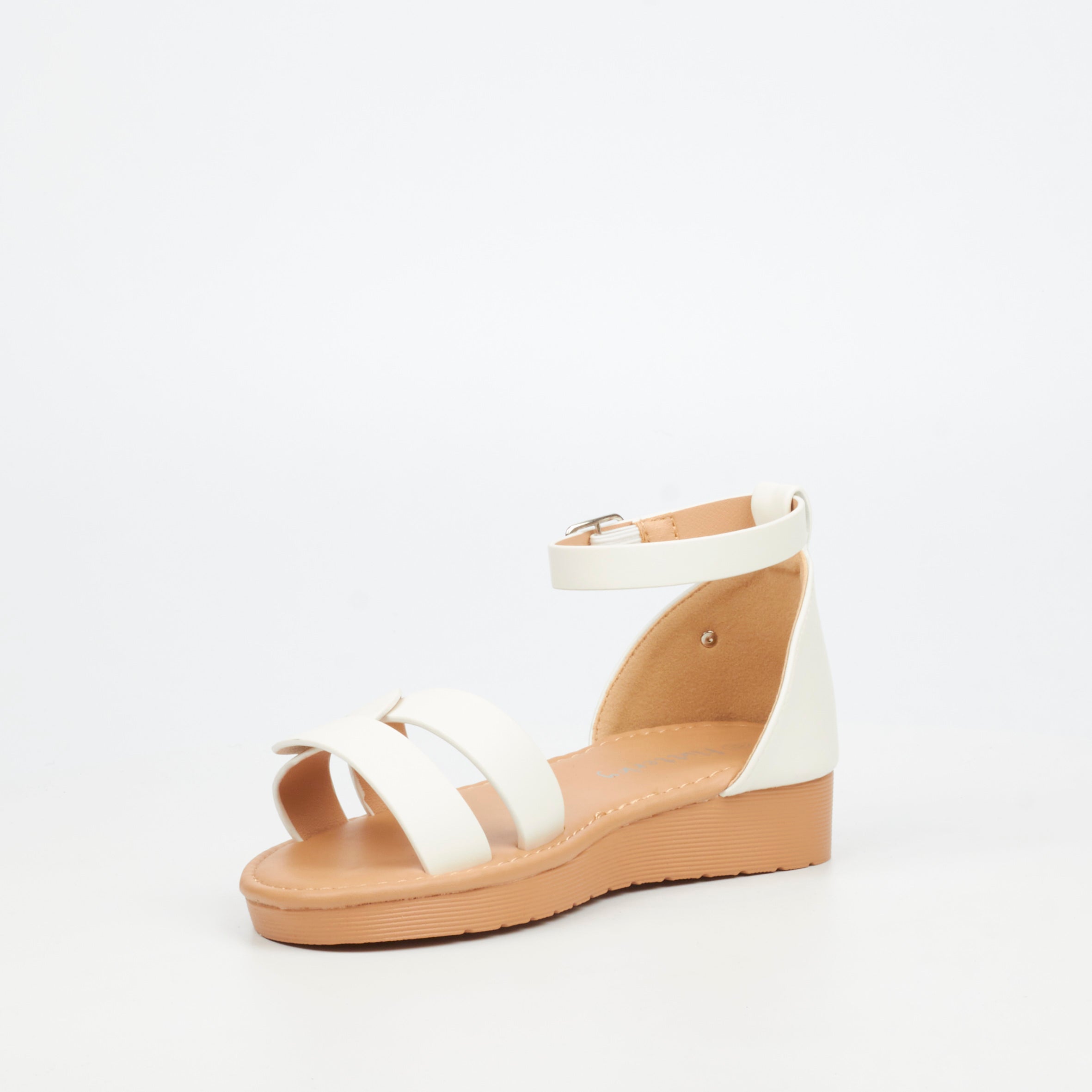 Flutterby Luna 2 Wedge - White (Youth)