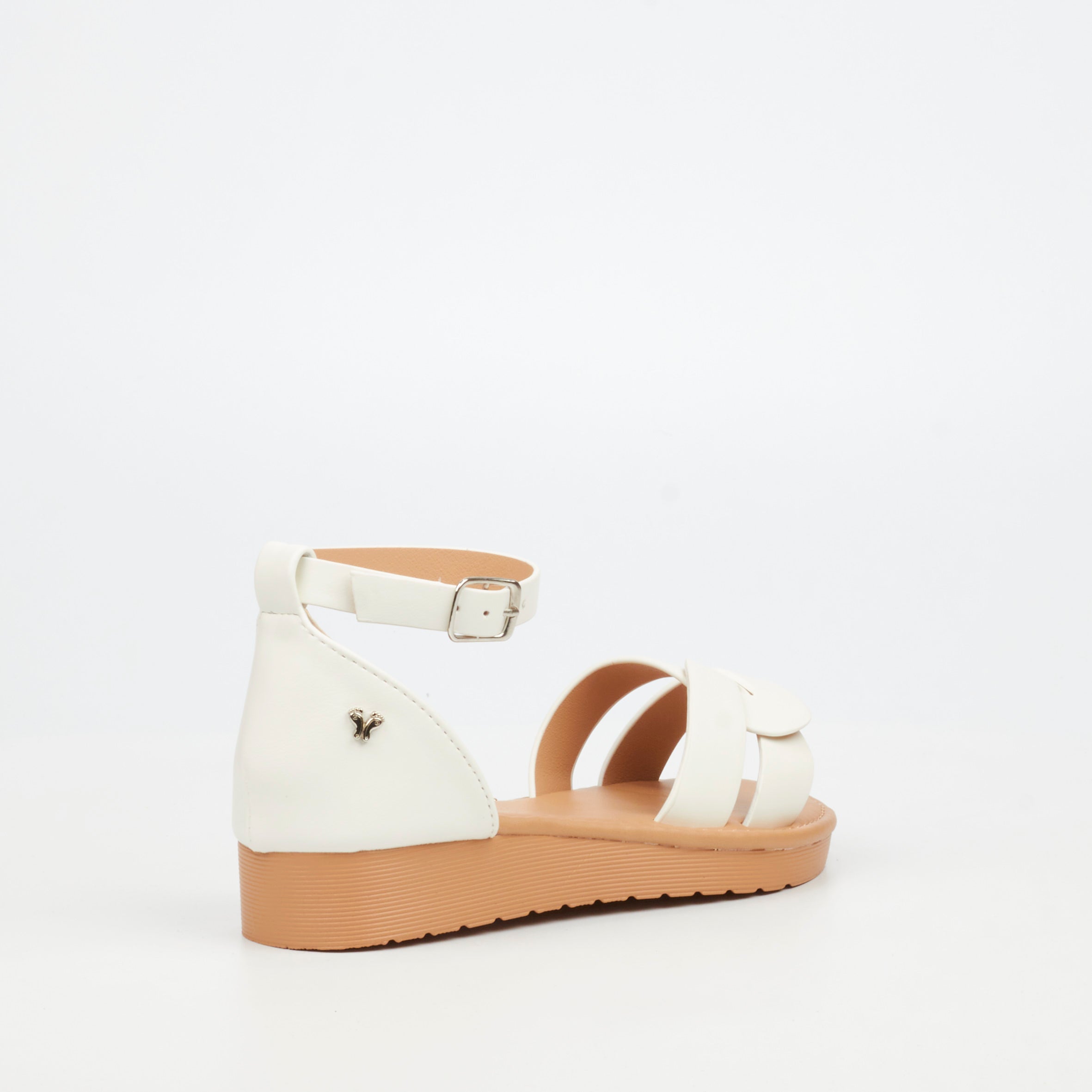 Flutterby Luna 2 Wedge - White (Youth)