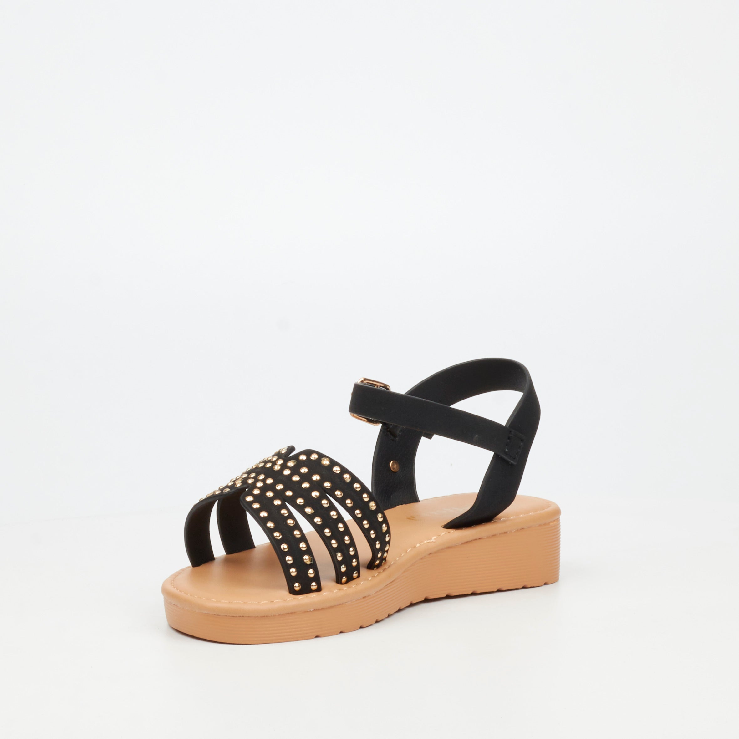Flutterby Luna 3 Wedge - Black (Youth)