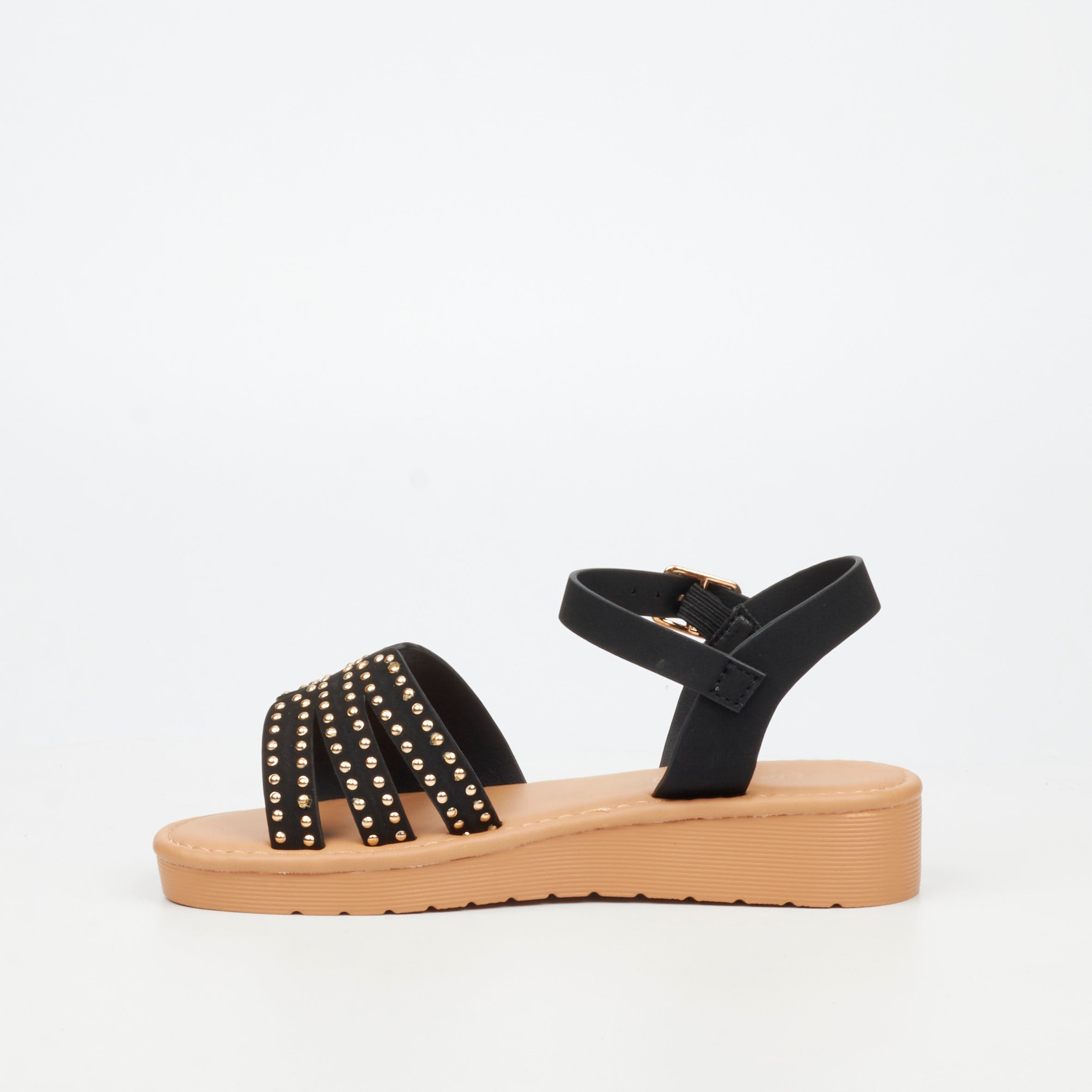 Flutterby Luna 3 Wedge - Black (Youth)