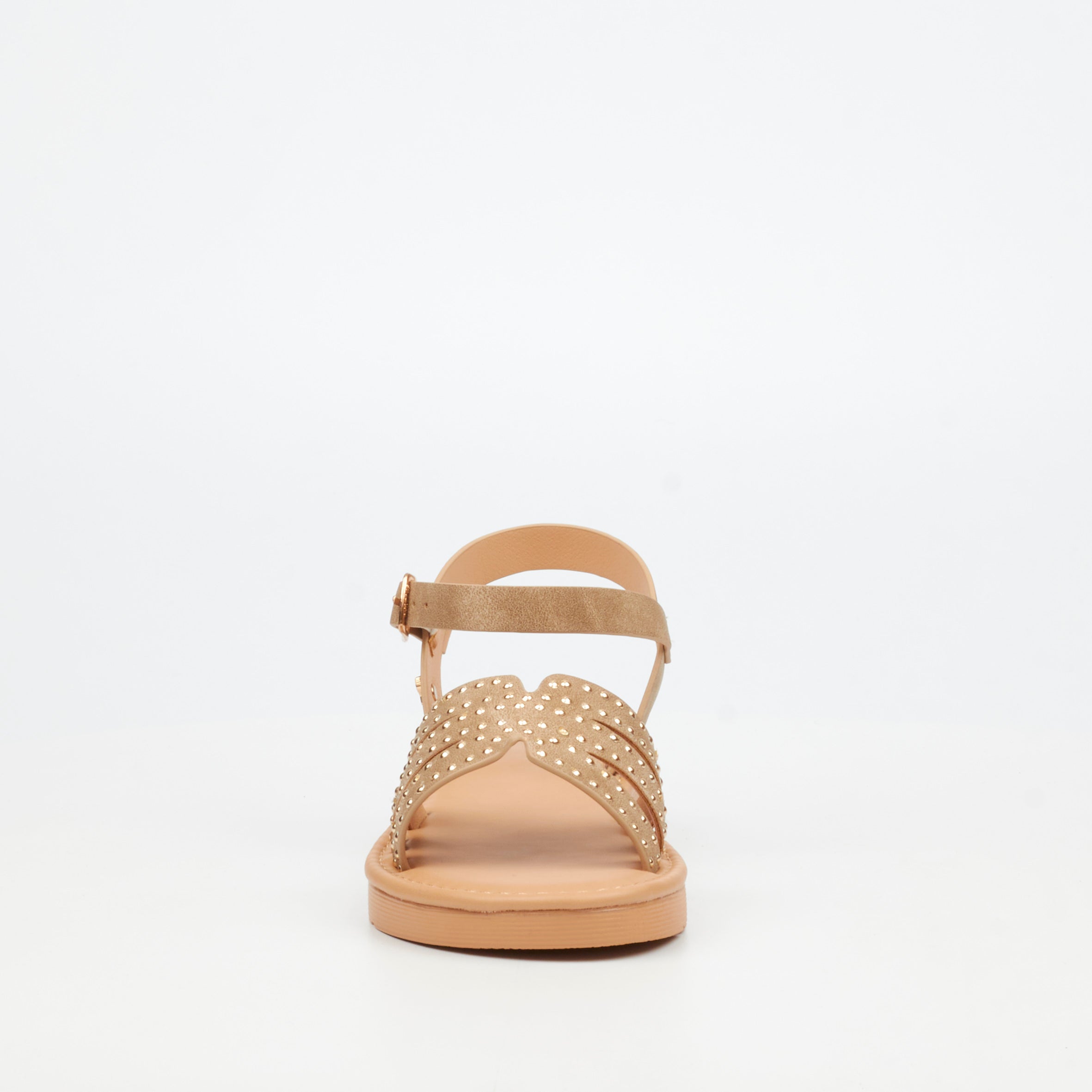Flutterby Luna 3 Wedge - Taupe (Youth)