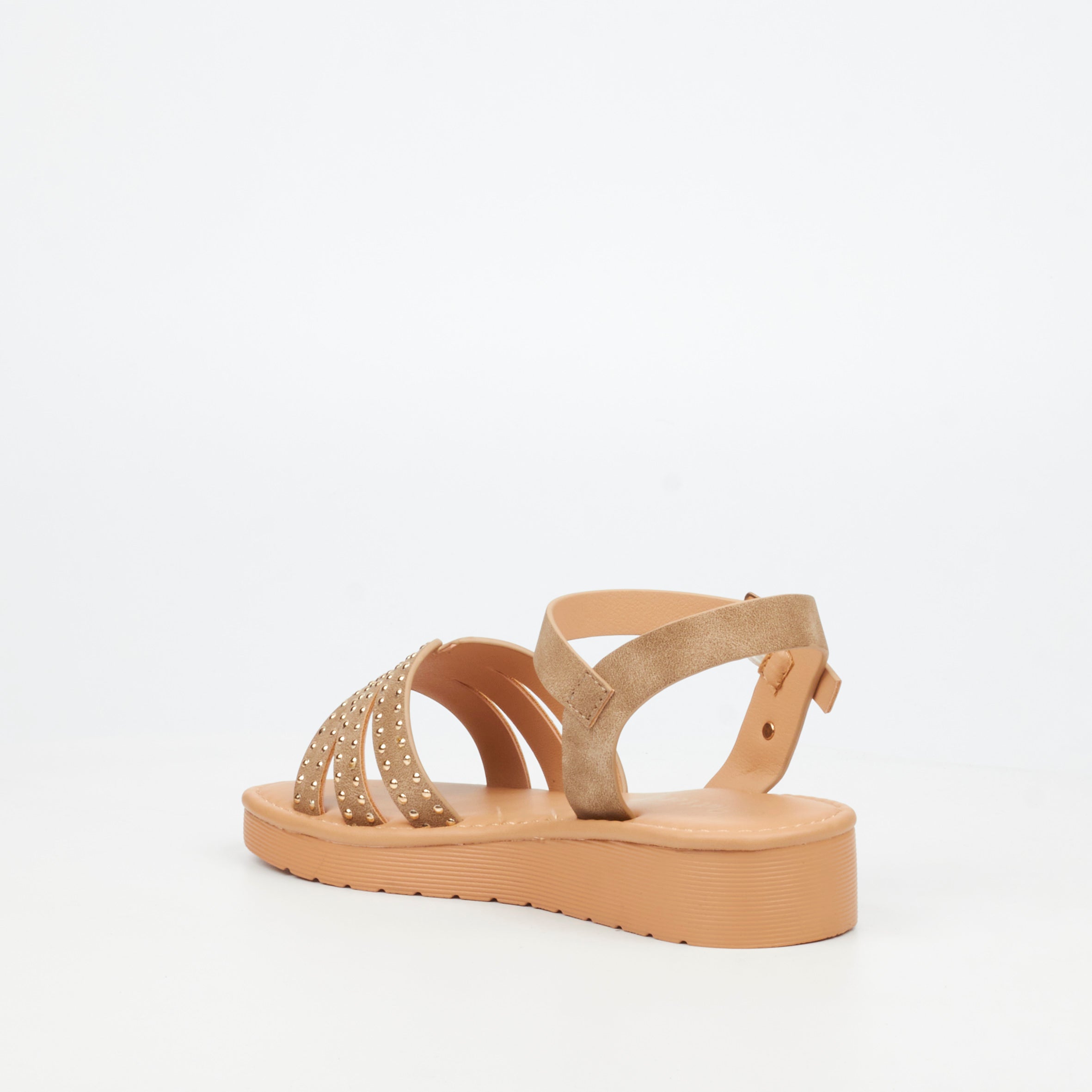 Flutterby Luna 3 Wedge - Taupe (Youth)
