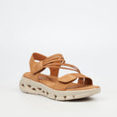 Heart & Sole Lune 1 Sandal - camel footwear Heart & Sole