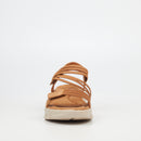 Heart & Sole Lune 1 Sandal - camel footwear Heart & Sole