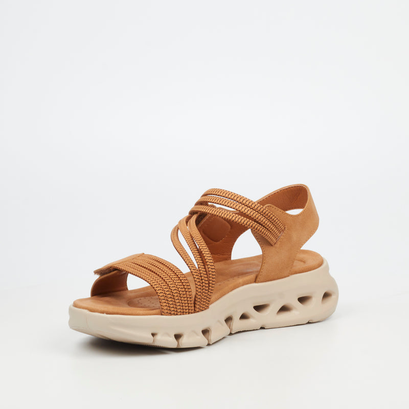 Heart & Sole Lune 1 Sandal - camel footwear Heart & Sole