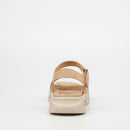 Heart & Sole Lune 2 Sandal - Beige footwear Heart & Sole