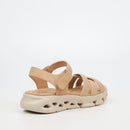 Heart & Sole Lune 2 Sandal - Beige footwear Heart & Sole