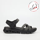 Heart & Sole Lune 2 Sandal - Black footwear Heart & Sole