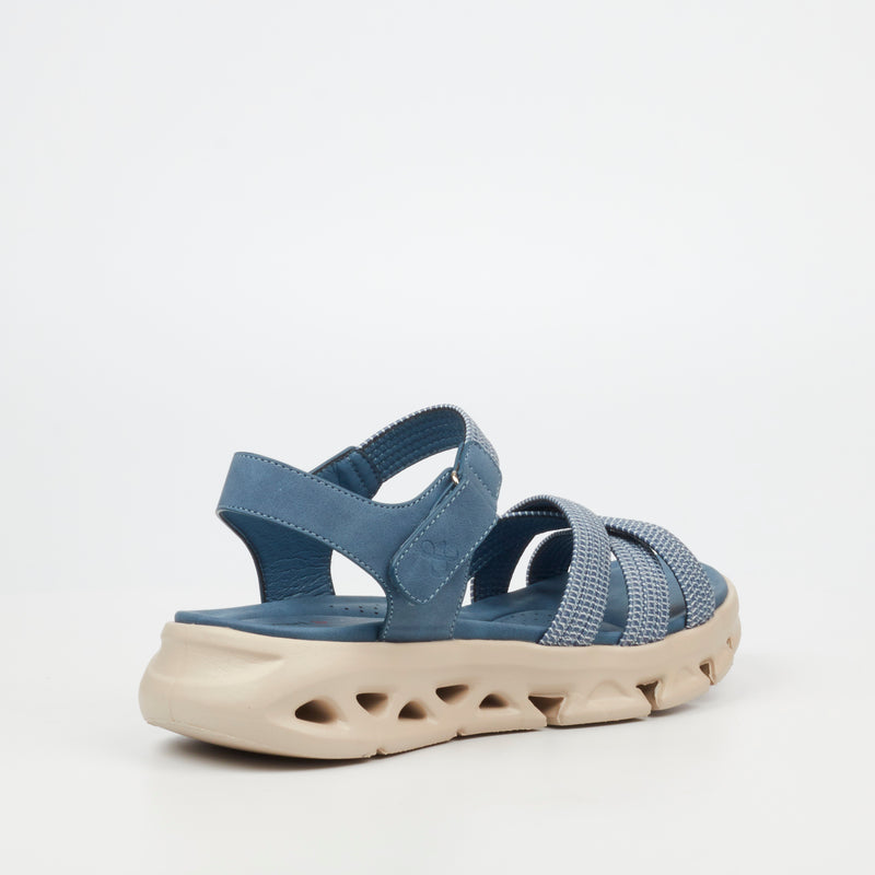 Heart & Sole Lune 2 Sandal - Blue footwear Heart & Sole