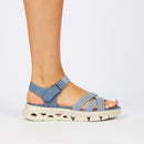 Heart & Sole Lune 2 Sandal - Blue footwear Heart & Sole
