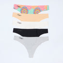 Miss Black Mystery Lush Thong 5 Pack - Multi underwear Miss Black