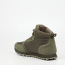 Mazerata Luther 1 Faux Nubuck / Lycra Sneaker - Olive footwear Mazerata