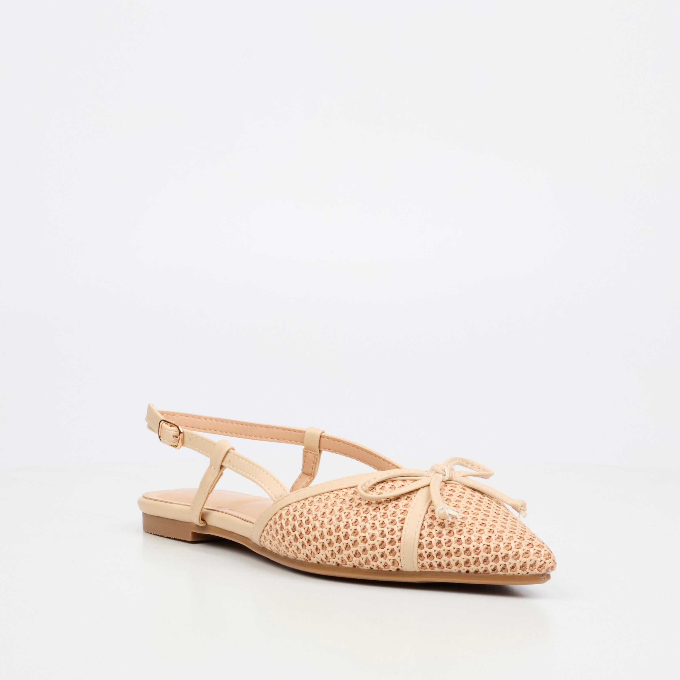 Butterfly Feet Lyell 1 Pump - Beige footwear Butterfly Feet