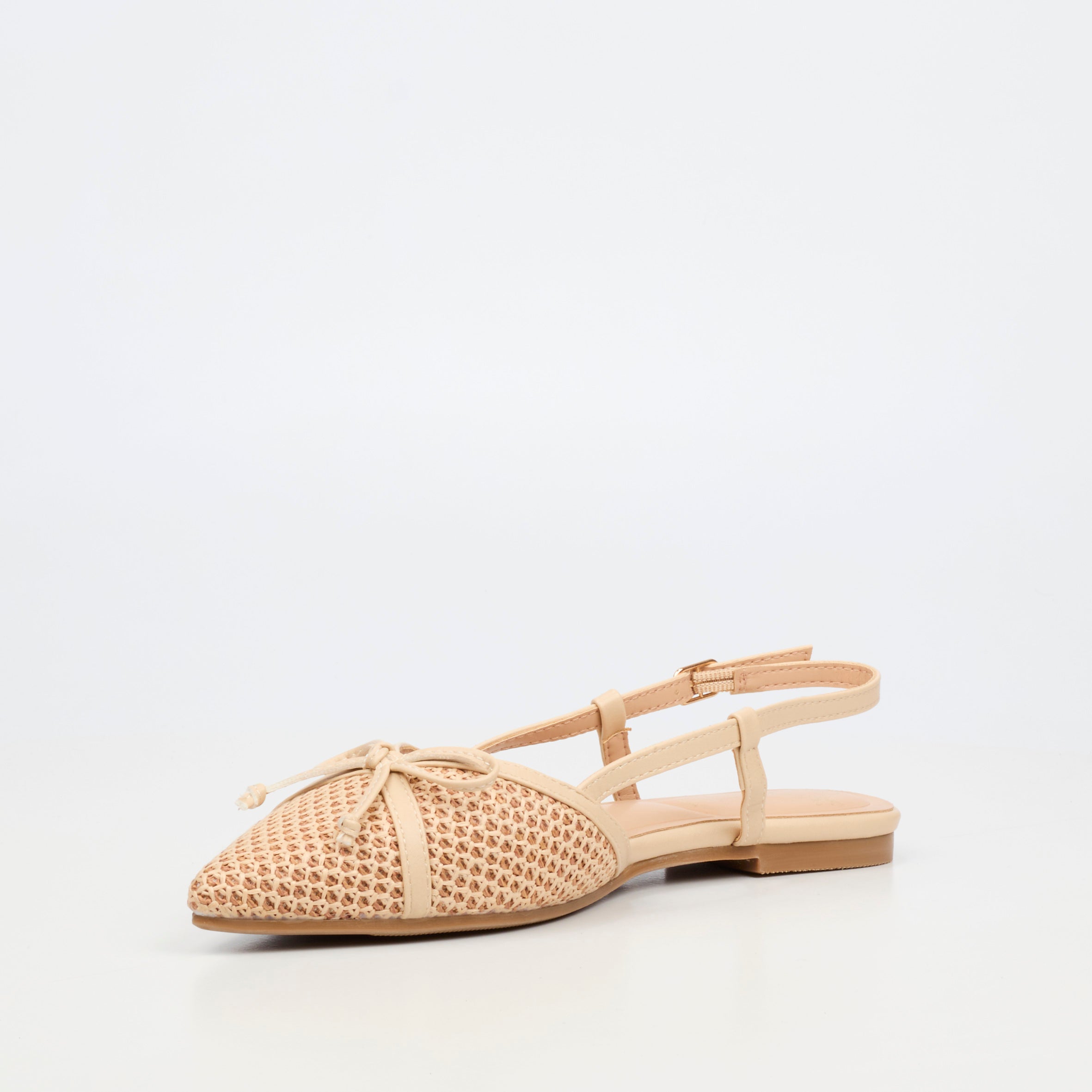 Butterfly Feet Lyell 1 Pump - Beige footwear Butterfly Feet