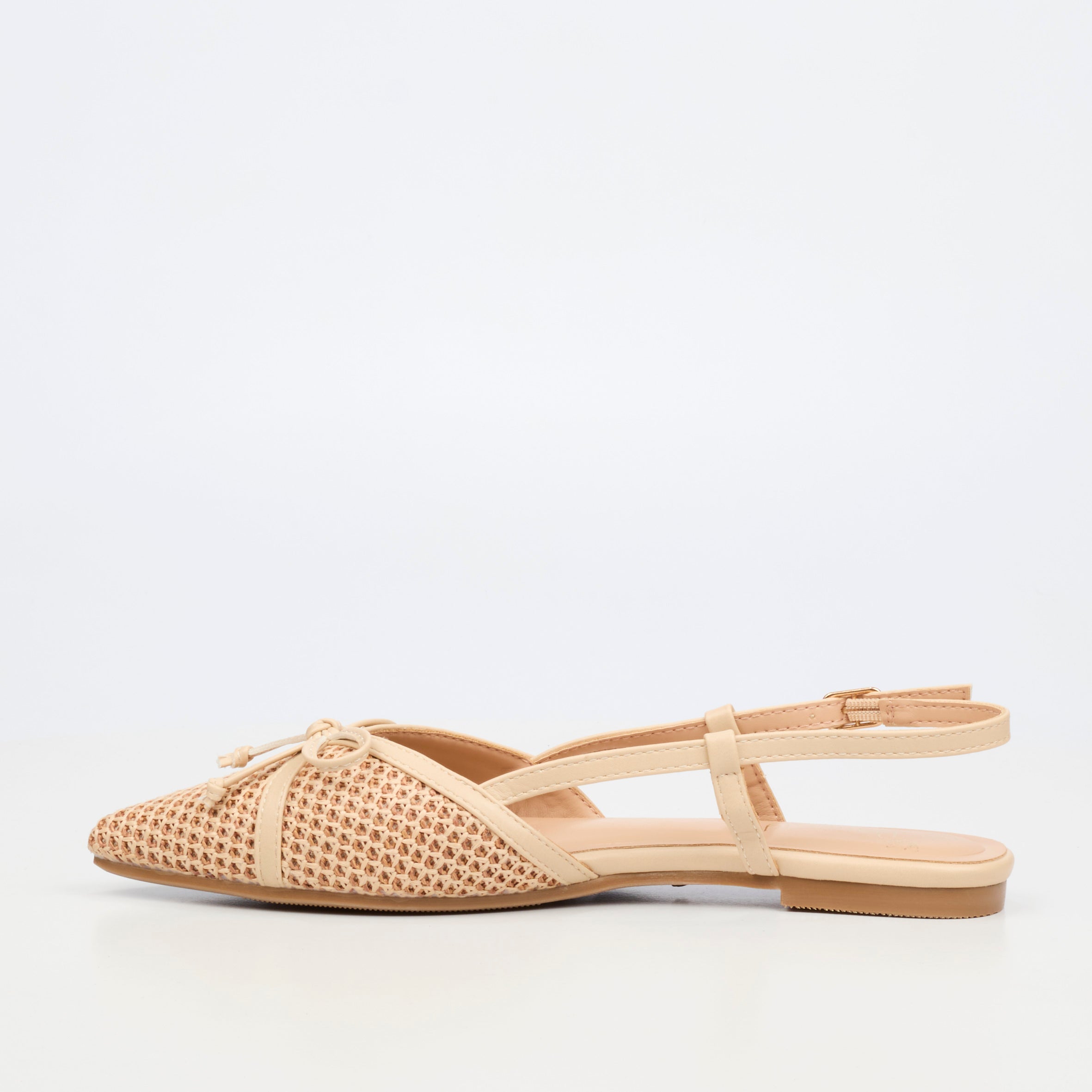 Butterfly Feet Lyell 1 Pump - Beige footwear Butterfly Feet