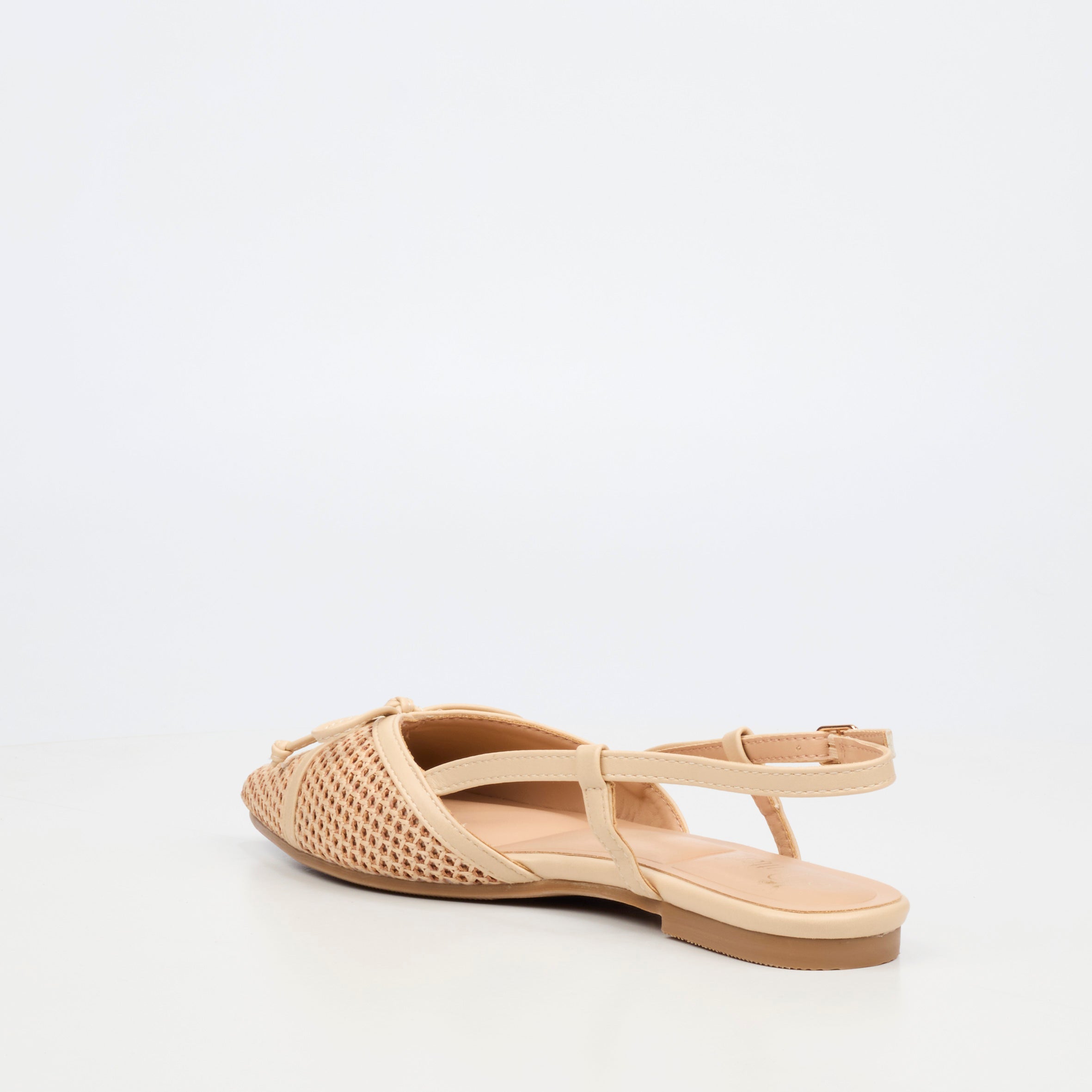 Butterfly Feet Lyell 1 Pump - Beige footwear Butterfly Feet