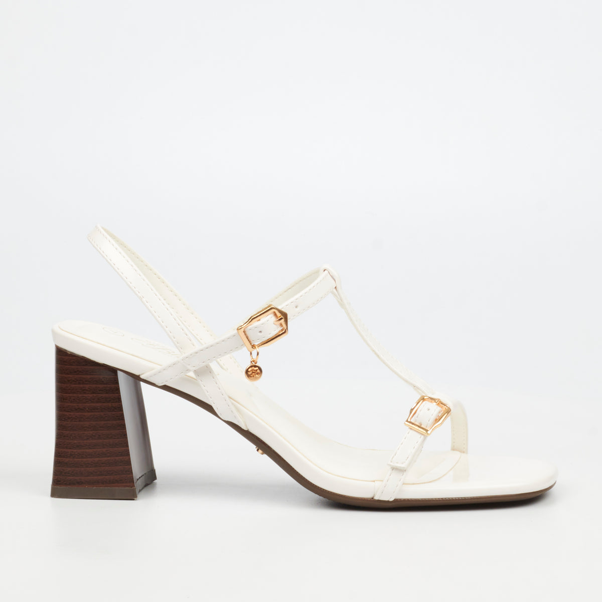 Miss Black Lyra 1 Heel - White