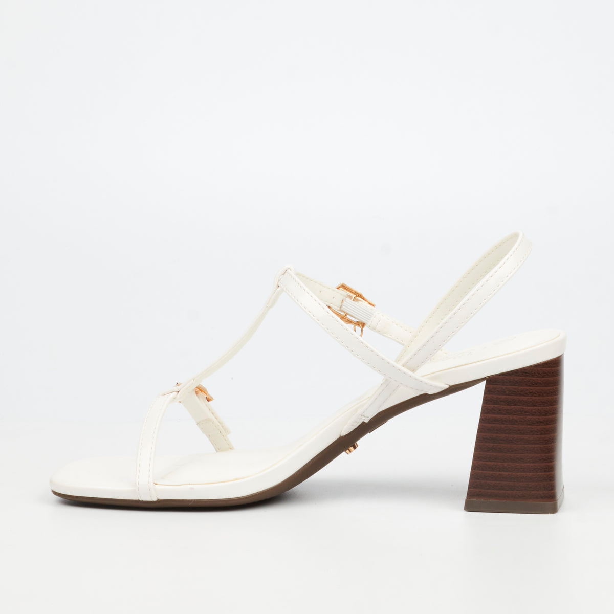 Miss Black Lyra 1 Heel - White