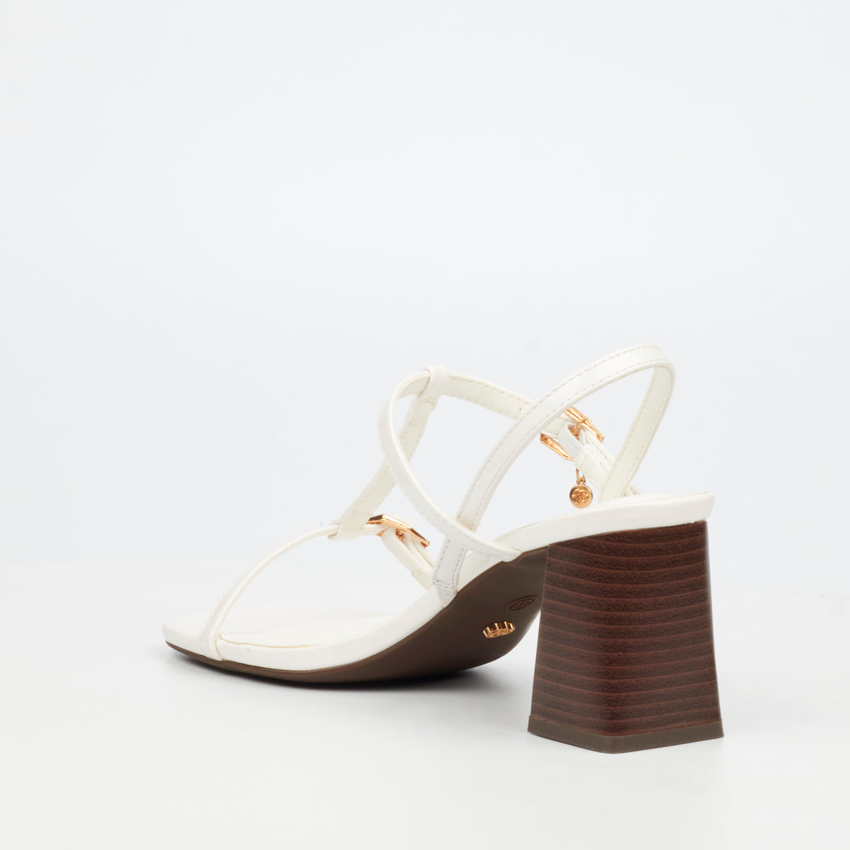 Miss Black Lyra 1 Heel - White