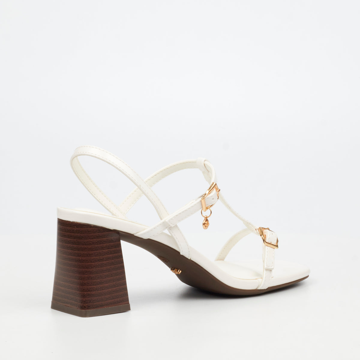 Miss Black Lyra 1 Heel - White