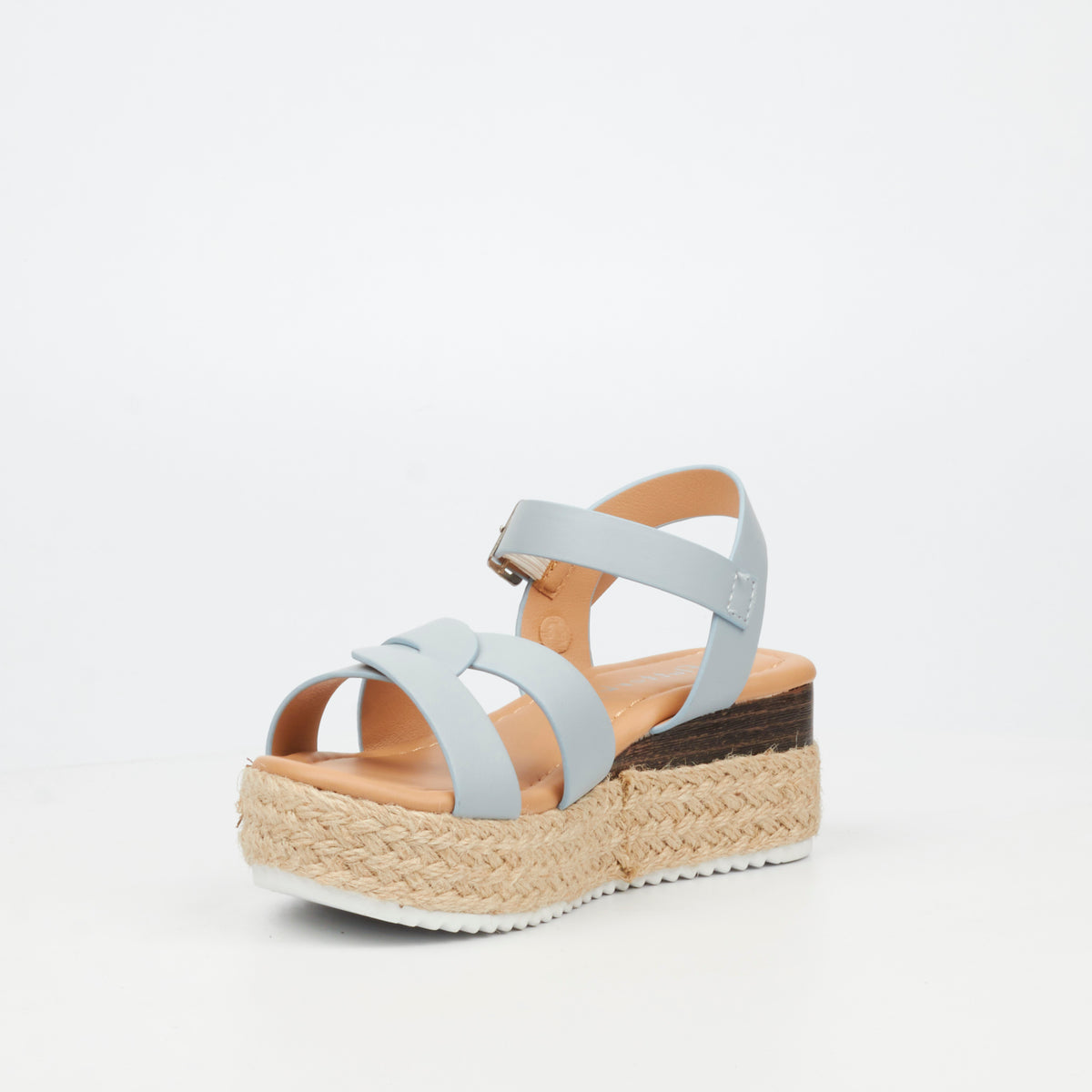 Flutterby Maggie 1 Low Wedge - Blue (Youth)