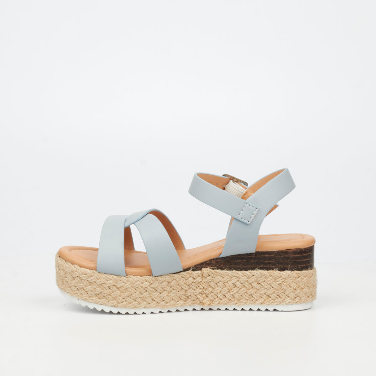 Flutterby Maggie 1 Low Wedge - Blue (Youth)