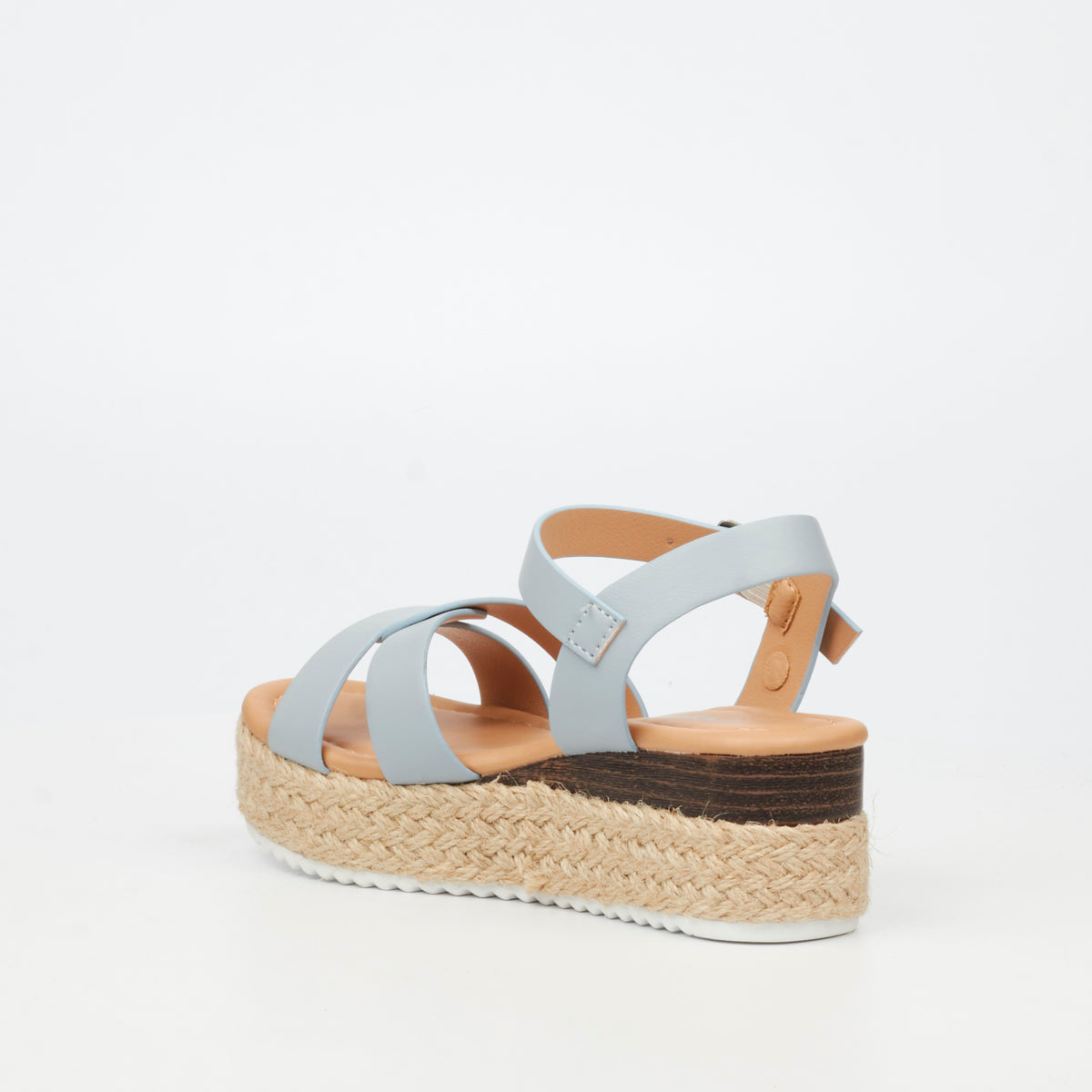 Flutterby Maggie 1 Low Wedge - Blue (Youth)
