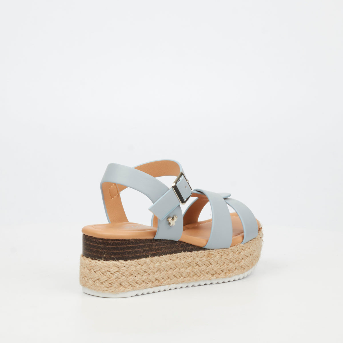 Flutterby Maggie 1 Low Wedge - Blue (Youth)