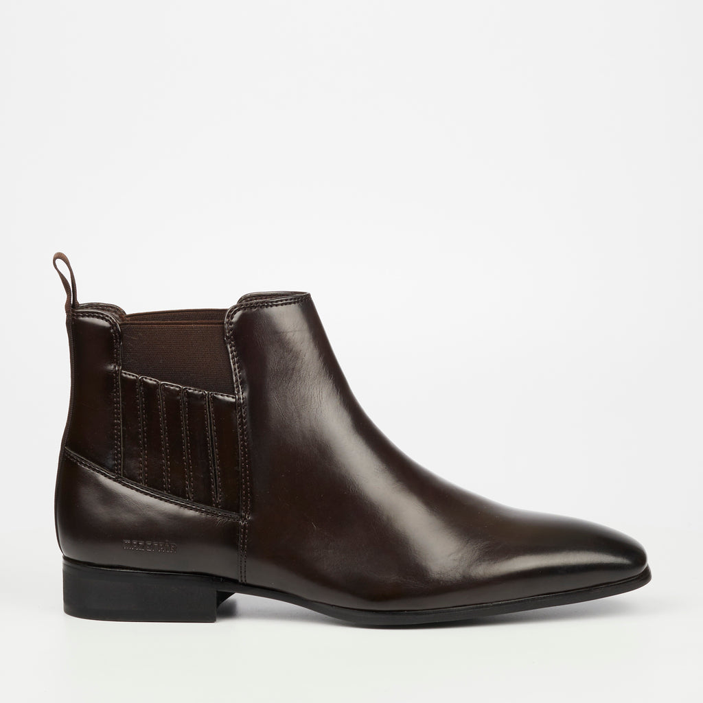 Mazerata Magio 104 Faux Leather Boot - Chocolate footwear Mazerata