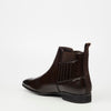 Mazerata Magio 104 Faux Leather Boot - Chocolate footwear Mazerata