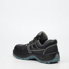 Grittgear Magnesite S1 Genuine Leather Safety Shoe - Black safety Grittgear