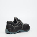 Grittgear Magnesite S1 Genuine Leather Safety Shoe - Black safety Grittgear