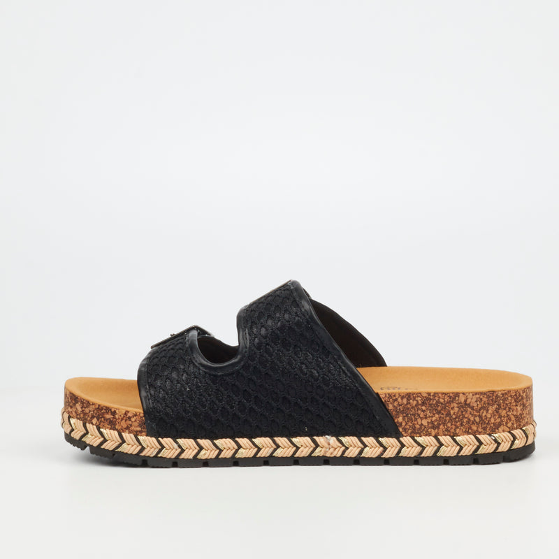Butterfly Feet Maia 1 Flatform - Black
