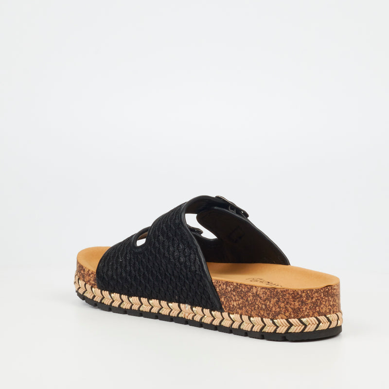 Butterfly Feet Maia 1 Flatform - Black
