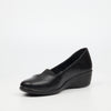 Butterfly Classics Maleficient 1 Faux Leather Low Wedge - Black footwear Butterfly Classics