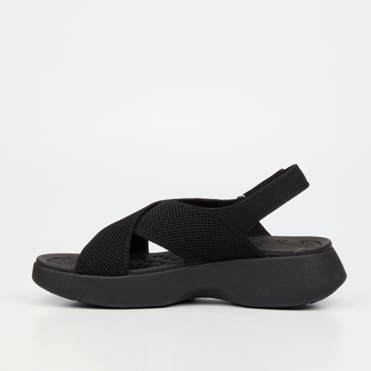 Heart & Sole Mallory 1 Flat Sandals - Black