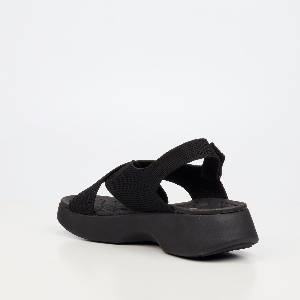 Heart & Sole Mallory 1 Flat Sandals - Black