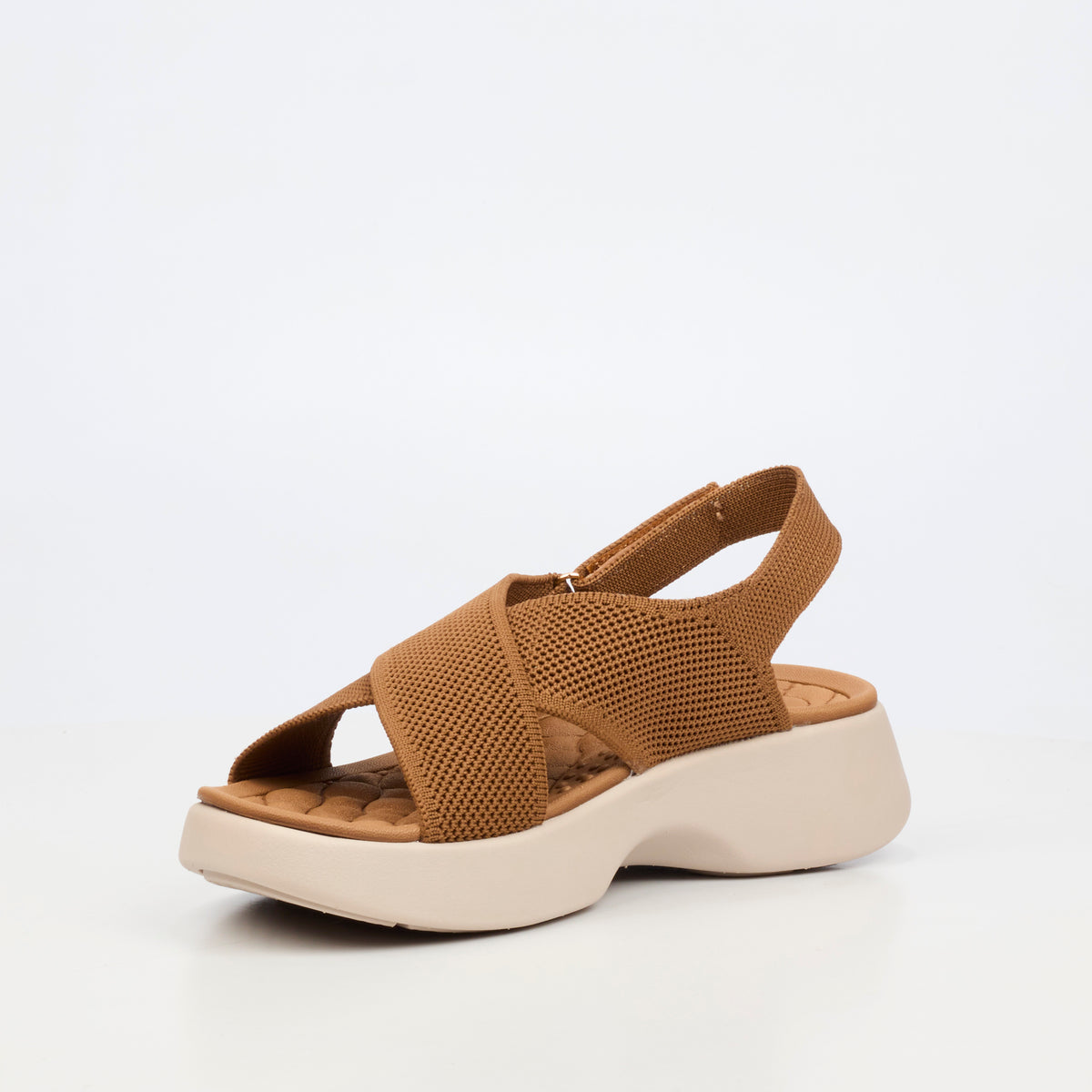 Heart & Sole Mallory 1 Flat Sandals - Camel