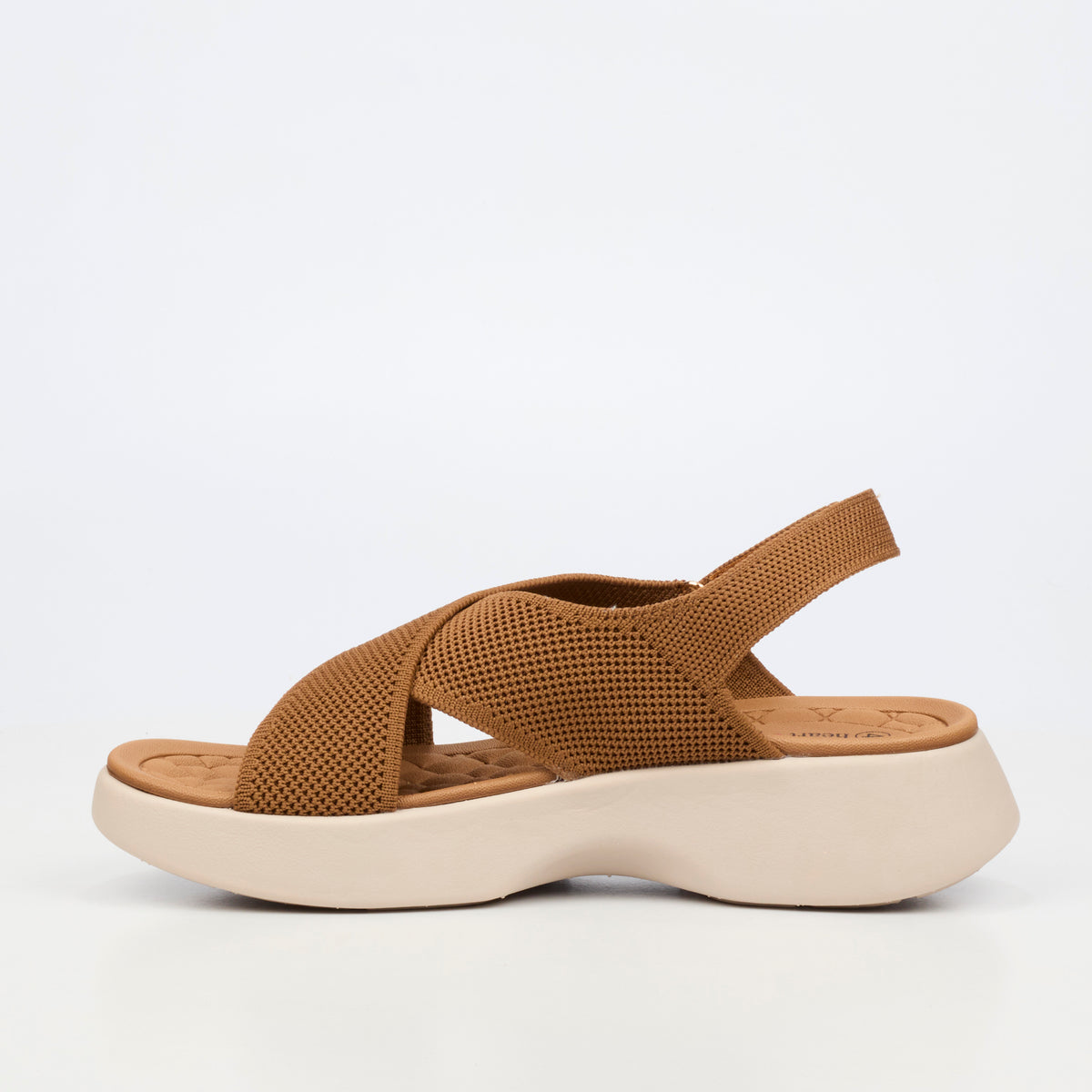 Heart & Sole Mallory 1 Flat Sandals - Camel