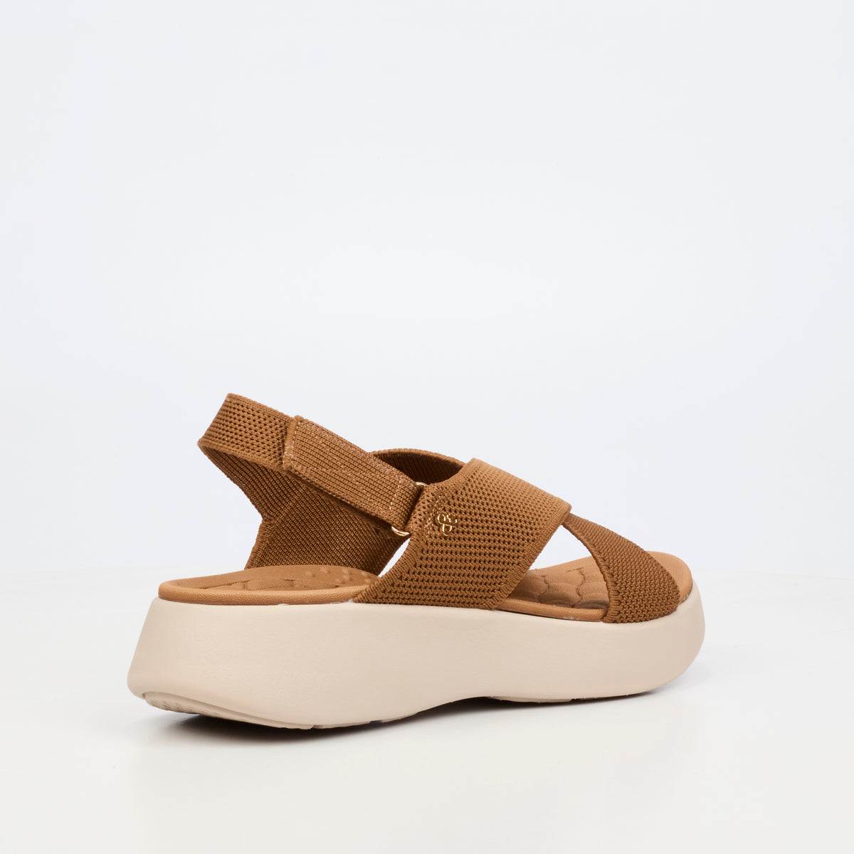 Heart & Sole Mallory 1 Flat Sandals - Camel