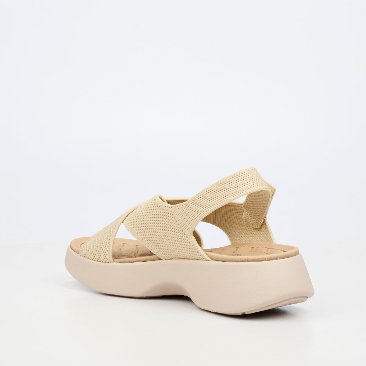 Heart & Sole Mallory 1 Flat Sandals - Ivory