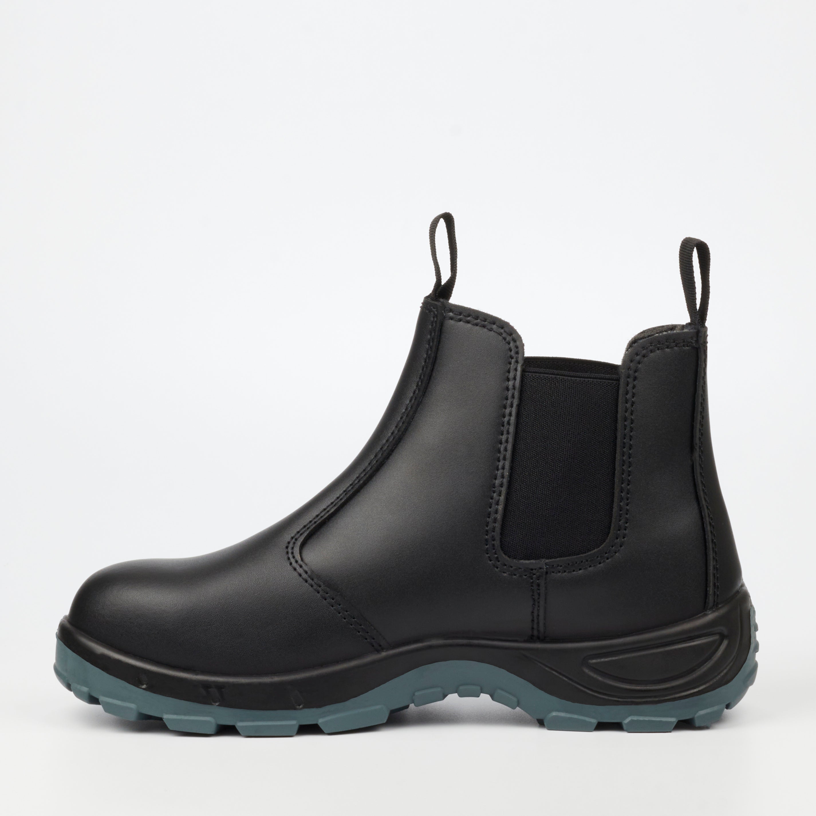 Grittgear Mangano S1 Leather Safety Boot - Black safety Grittgear