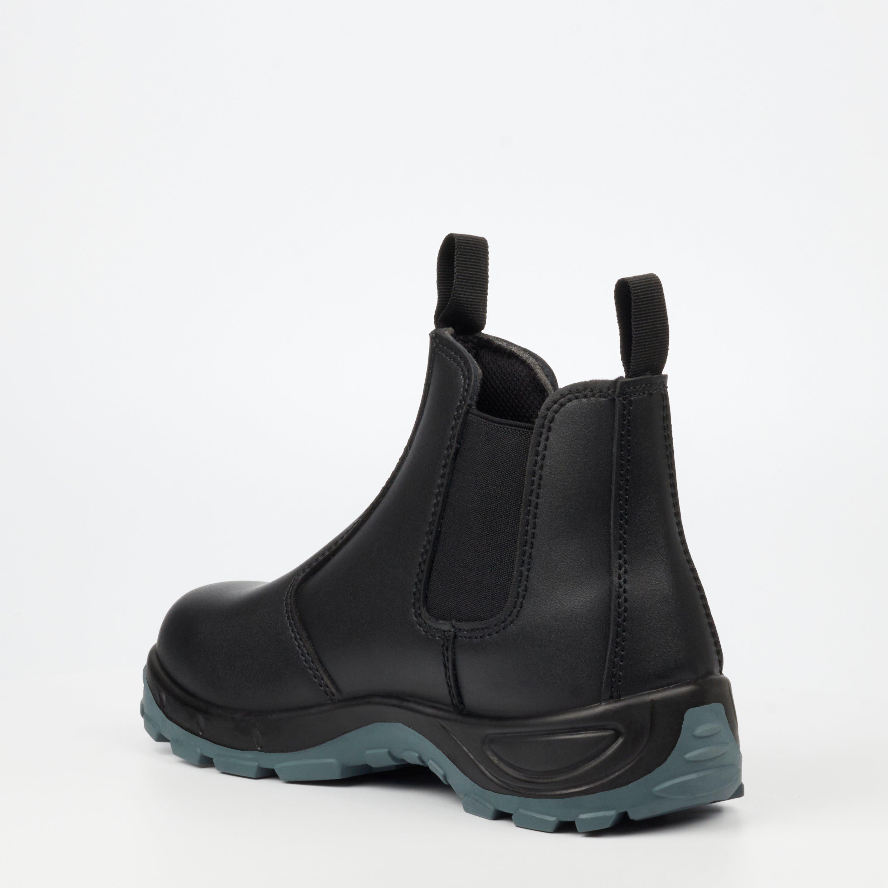 Grittgear Mangano S1 Leather Safety Boot - Black safety Grittgear