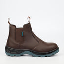 Grittgear Mangano S1 Leather Safety Boot - Chocolate safety Grittgear