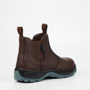 Grittgear Mangano S1 Leather Safety Boot - Chocolate safety Grittgear